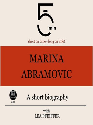 cover image of Marina Abramovic